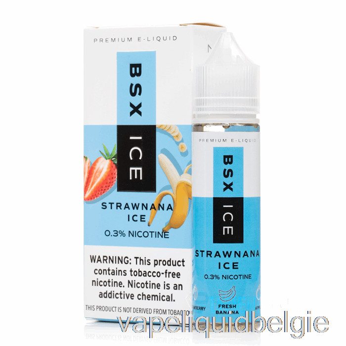 Vape Vloeibaar Stronana-ijs - Bsx-ijs - 60 Ml 3 Mg